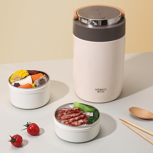 康巴赫-独立舱保温不锈钢饭提KFT-Y20L【分仓直发，72小时发货，周末节假日不发货】 商品图7
