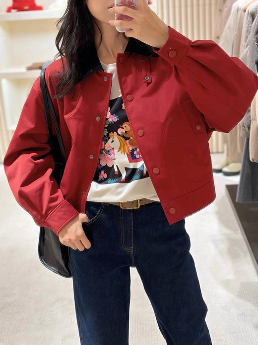 16-3渠道货  小禾 马年限定 马上封侯 新春氛围 圆脸短袖T恤 商品图3