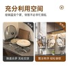 锅盖架子免打孔壁挂式厨房置物架砧板放置架案板菜板支架收纳神器 商品缩略图2