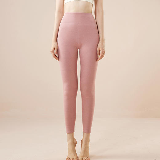 🌸【预售5天】采用自发热面料 ，无骨拼接的做工工艺，耐穿不起球💖大牌品质，值得信赖 ！【 女款（A1199）草本初色加厚暖绒锁温护膝亲肤裤情侣款 】👏 商品图8