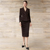 IWY/美拉德风丝绒西装套装裙女秋冬高级感雪尼尔职场正装两件套WCS353 商品缩略图2