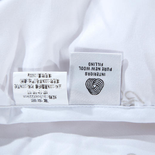 富安娜进口澳洲羊毛四季被203*229【分仓直发，72小时发货，周末节假日不发货】 商品图8