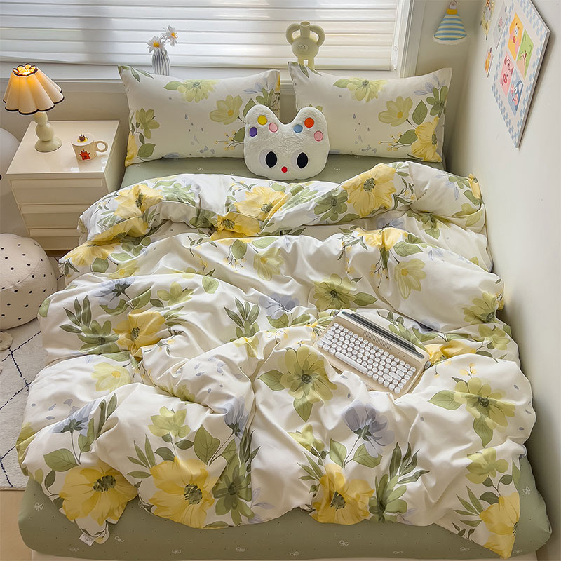 【自营】 海螺轻羽静谧四件套（被套*1+床单*1+枕套*2）JYJT-01A