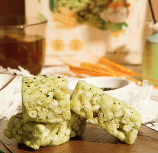 【悦意】奇亚籽抹茶沙琪玛320g（16包）*2盒 商品图2