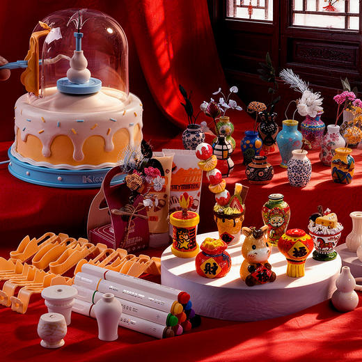 kicasi凯卡西手女孩子玩具迷你陶艺机小学生六一儿童节生日礼物 商品图4