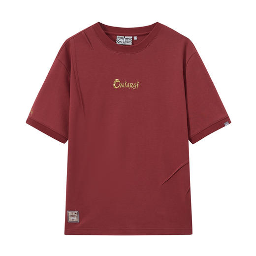 ONIARAI/鬼洗26新品黑标石器时代·骏马T恤男 A840024 商品图3
