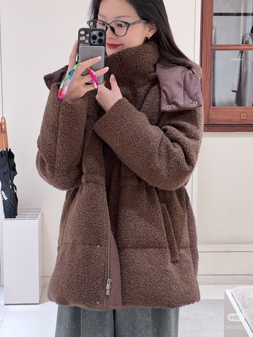 【高品质私服】【IC泰迪绒羽绒服】触感柔软，毛圈结构，蓬松温暖G1608-CC【无标出货 介意慎拍】 商品图6