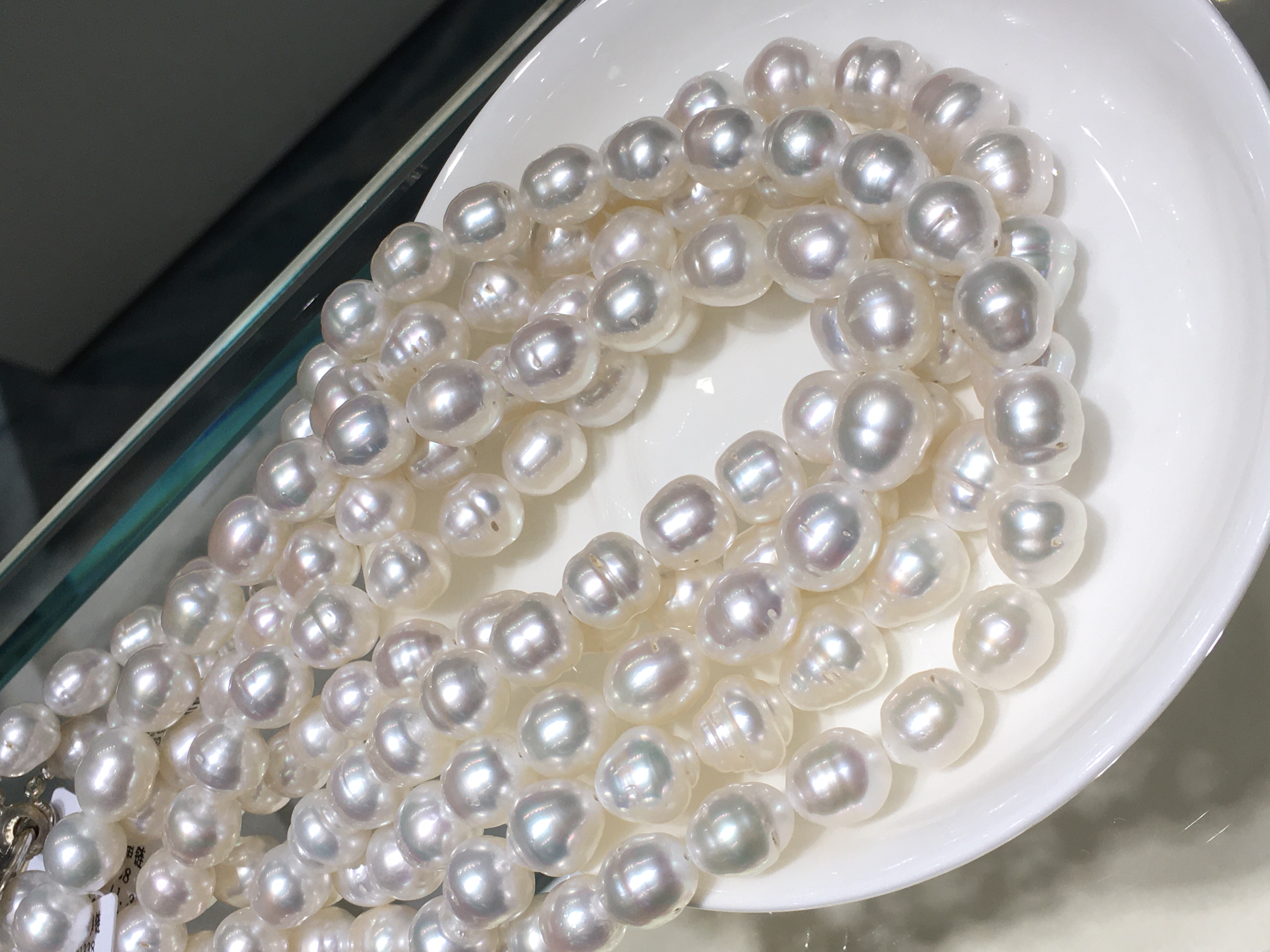 【私席真珠·新年盛宴】一口价·Paspaley澳白螺纹珍珠项链