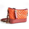 【95新】CHANEL香奈儿Gabrielle系列A91810 Y83983 K1164小号红橘拼色V纹Gabrielle流浪包单肩斜挎包女士 311225AK19 商品缩略图2