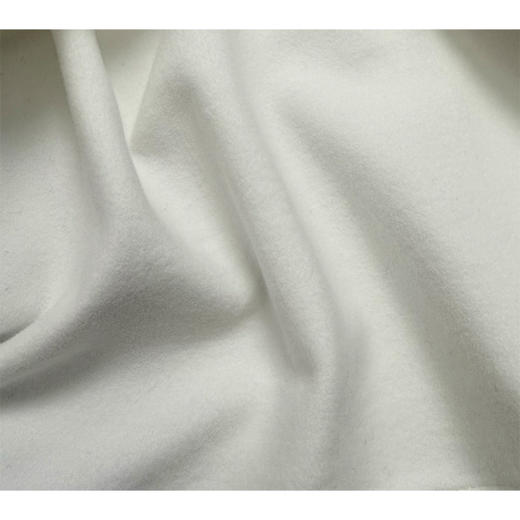 阳光味道 白色抓绒长袖T恤 拼接精致刺绣花边 超软糯的面料触感 一年可穿三季 商品图7