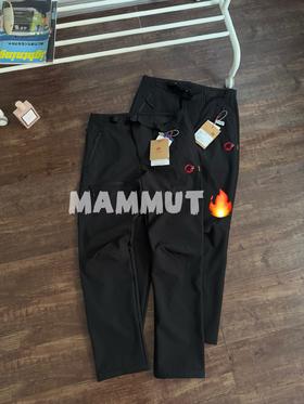 秋冬加绒款！ 外压胶工艺户外加绒加厚压胶冲锋裤登山裤  情侣款 软壳裤