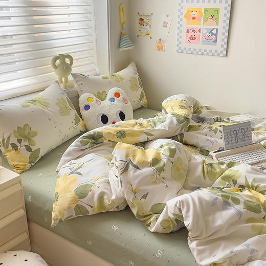 【自营】 海螺轻羽静谧四件套（被套*1+床单*1+枕套*2）JYJT-01A 商品图4