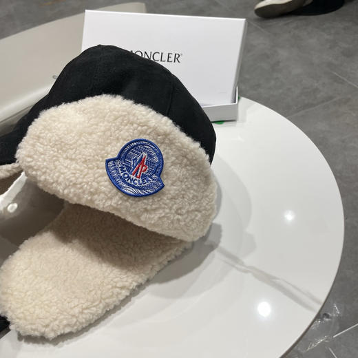 秋冬特惠💰180 蒙口冬季复古翻毛皮飞行员帽子男女保暖护脖雷锋帽加绒护耳骑行防寒帽 商品图7