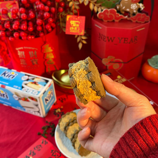 麦萌&Kiri联名芝士奶酪白脱夹心饼干 270g/盒 原味/巧克力味/新增新年大红袍味 商品图10