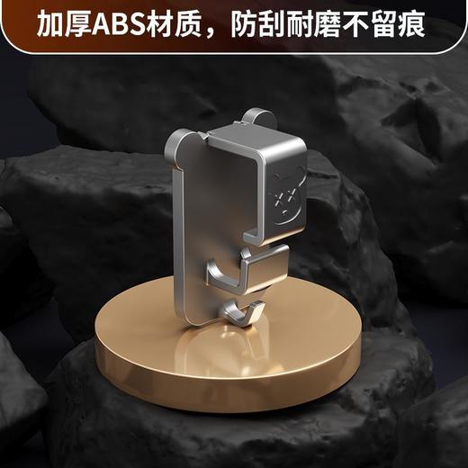 ABS材质壁挂熊头面盆挂钩浴室洗手间卫生间免打孔安装黏胶挂钩 商品图2