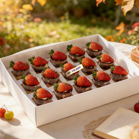 mini草莓巧克力杯