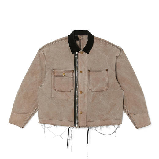 N.HOOLYWOOD WORK JACKET 水洗做旧宽松廓形工装夹克外套 商品图4