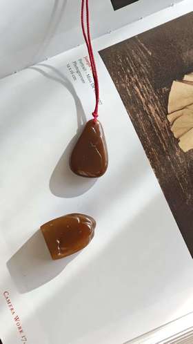 小靠山·糖料印章和吊坠【嘉石2606】