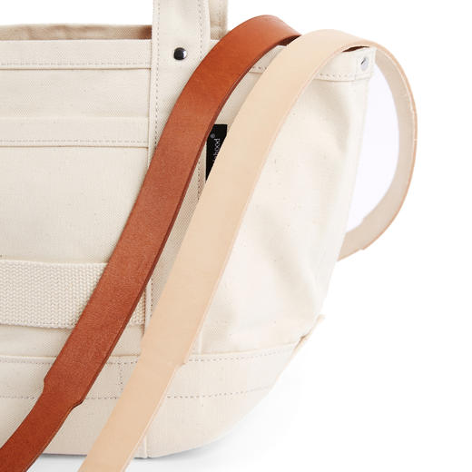 意大利植鞣皮肩带（Cicadahood 日本重磅帆布迷你托特袋配件） 商品图4