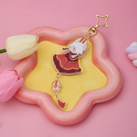 光遇亚克力可晃钥匙扣 - 祥兔面具 商品图8