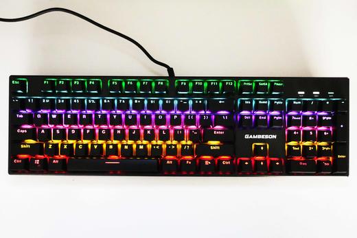 秀育/GamBeson红轴 RBG 机械键盘 商品图0
