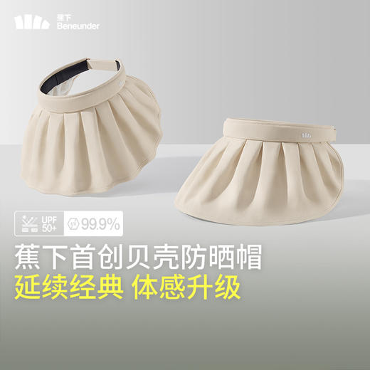 蕉下女士贝壳防晒帽TS55024（颜色随机发货，不接受指定哦~）【分仓直发，72小时发货，周末节假日不发货】 商品图11