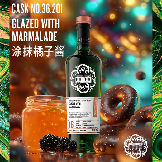 【SMWS】  36.201   涂抹橘子酱  16年 单一麦芽 威士忌 雪莉桶 洋酒 商品图1
