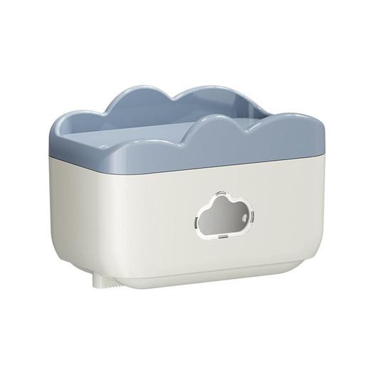 卫生间纸巾盒抽纸盒厕所纸巾盒免打孔卷纸盒防水厕纸盒纸巾架 商品图4