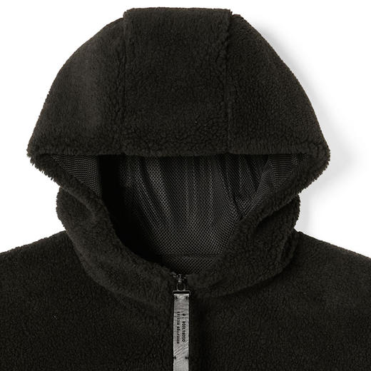 N.HOOLYWOOD HOODED BLOUSON 抓绒廓形连帽夹克外套 商品图1