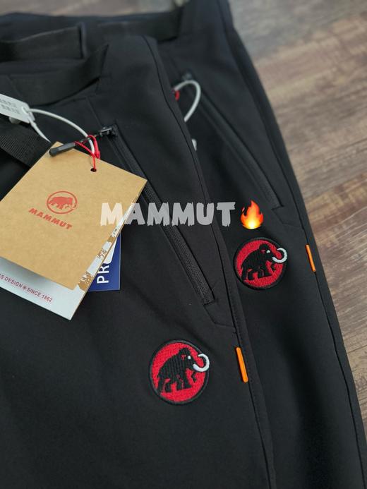 秋冬加绒款！ 外压胶工艺户外加绒加厚压胶冲锋裤登山裤  情侣款 软壳裤 商品图4