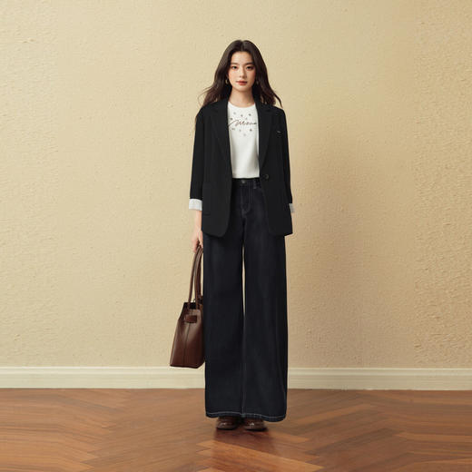 【商场同款】诗凡黎长期主义西装25秋新款高阶通勤外套3G8310061 商品图1
