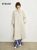 hidemi副线小h 设计感松弛廓形立领长袖风衣外套 商品缩略图0
