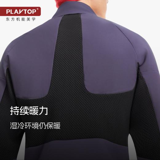 【踏春出发】PLAYTOP轻薄3M运动棉服户外滑雪徒步登山保暖抗湿冷男女修身外套（tbzg） 商品图4