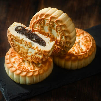 北京稻香村饼干蛋糕 黄油枣泥饼 220g 老字号零食糕点 商品图2