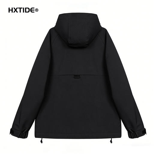 【新品上新】HX 冬季短款带帽棉服经典款S112444391101 商品图1