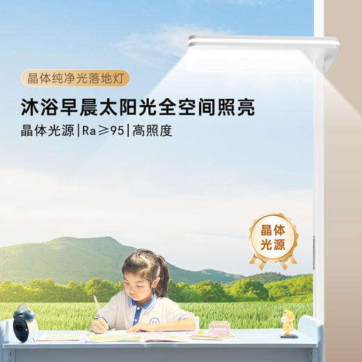 暖妈专享 | 晶体纯净光落地灯（触屏款） 商品图1