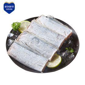 心选丨鲜到鲜得 舟山带鱼350g*5包 去头去尾切段不包冰   