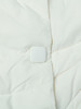 奶白色波浪纹绗缝衬衫式棉服 翻领单排扣宽松廓形保暖显瘦秋冬通勤温柔气质轻熟风上衣 商品缩略图3