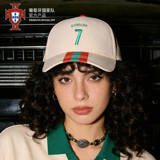 【官方正版】葡萄牙国 家队 | C罗印号棒球帽经典潮流帽子透气 商品图0