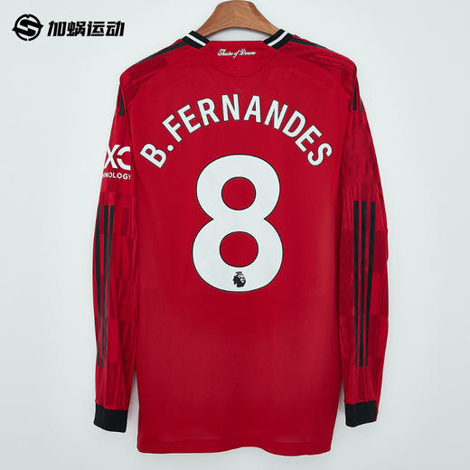 SFS阿迪达斯Adidas曼联25/26主场长袖球员版球衣足球服男JP3022 商品图1