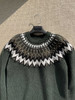 16-6排他性独家圆正 GG纯手工钉珠 重磅费尔岛羊毛提花套头衫 我穿L宽松 商品缩略图13