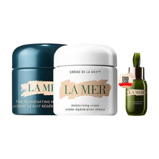 【全球购A义乌】LA MER 海蓝之谜日晚霜套组 经典面霜60ml+奇迹晚霜60ml  赠浓缩精华露15ml（美国仓） 商品图12