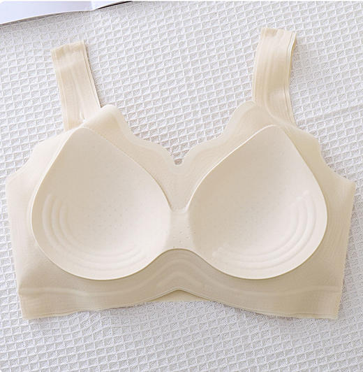 【99元2件】【A款】女士抗菌固定杯果冻内衣冰丝触感贴肤爽滑【FF26501】 商品图3