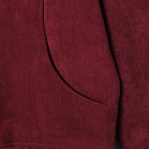 26WY40SDSA男士秋冬新款痞帅男装美式复古拼接扎染氨纶翻领卫衣百搭舒适 商品图3