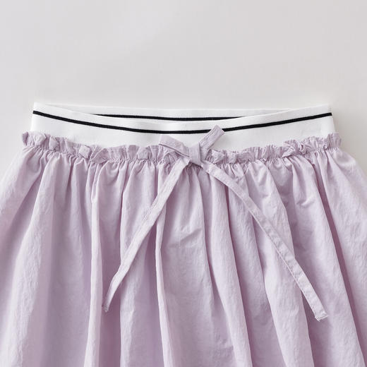 马克珍妮元气运动女童Miu系花苞裙2026年春装新款560191 商品图3