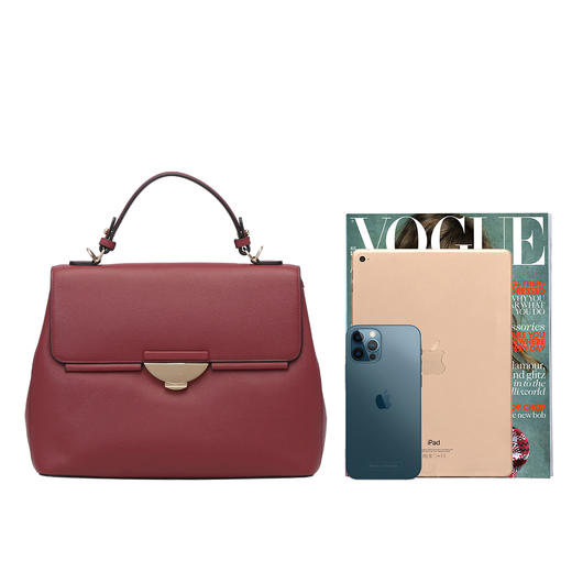 《VSVELSUS》女包斜挎包女真皮女包单肩包VA528602 商品图9