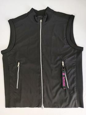 新款男士防风针织拼接拉链背心来啦！本季最新高品质❗️这款全拉链背心为经典单品注入摩登风范。