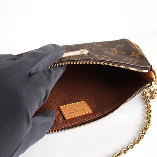 【全新】LV路易威登POCHETTE EVA 手袋M13567老花新款EVA腋下包链条包单肩包女士 040126HS17 商品图7