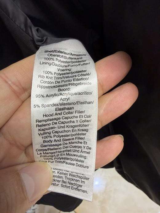 原单正品montbell蒙贝欧棉服，越南来的，很厚。
尺码95 100 105 商品图6