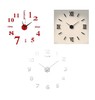 出口欧美款 DIY创意时钟  时钟数字墙贴  客厅简约时尚装饰 走时精准 自己动手 创意十足 商品缩略图3